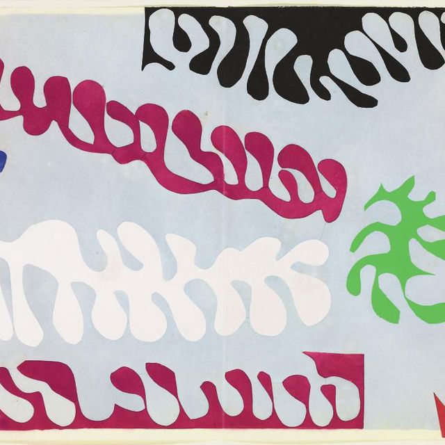 Henri Matisse — "Ле Лагон", фото XVII из книги "Джаз" (см. 22-ю книгу "Дутуит")