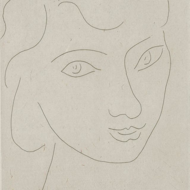 Henri Matisse — Визаж из трех четвертинок