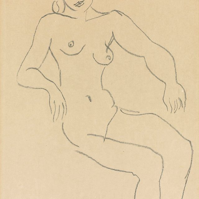 Henri Matisse — Ну ассис, шевелюра фонсе (D.-M. 421)
