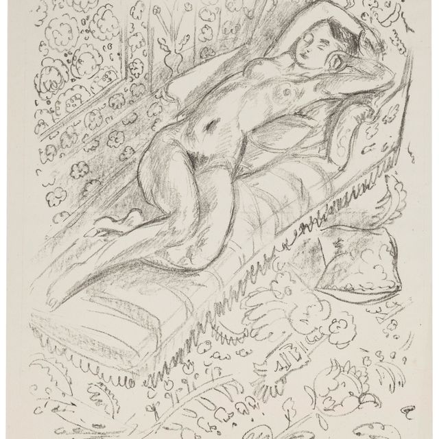Henri Matisse — Ну, в шезлонге для хранения любимых вещей.
