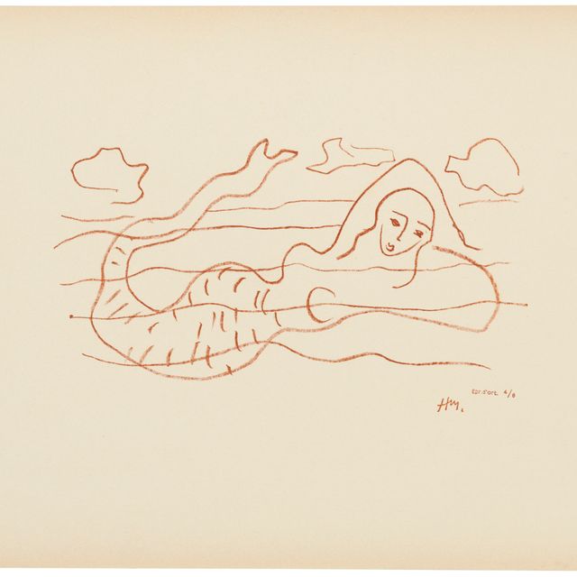 Henri Matisse — Одна тарелка, от: Sirenes