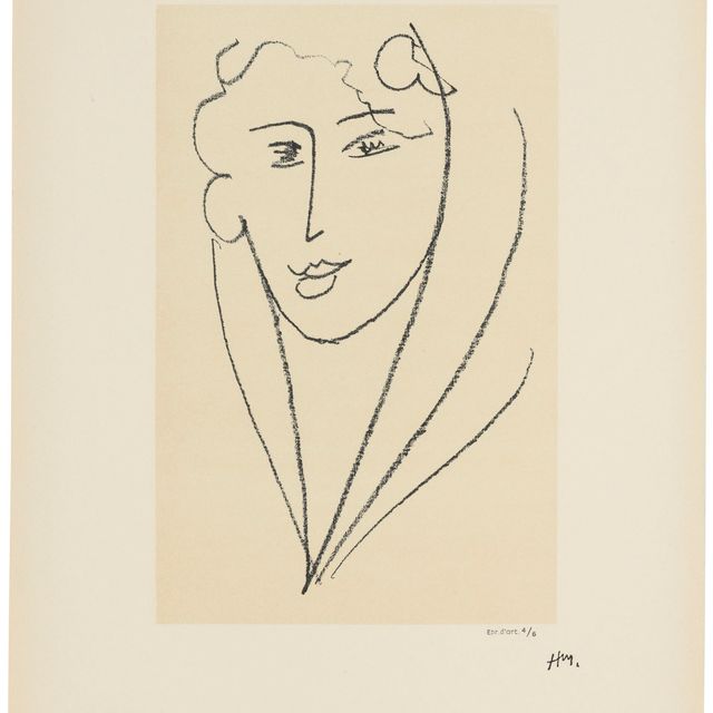 Henri Matisse — Молодая женщина в платке