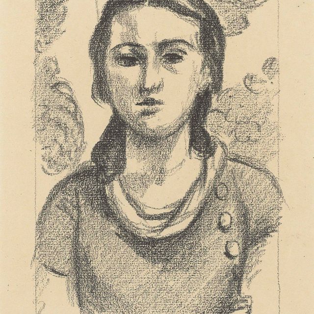 Henri Matisse — Тет-а-тет с молодой девушкой (D.-M. 453)