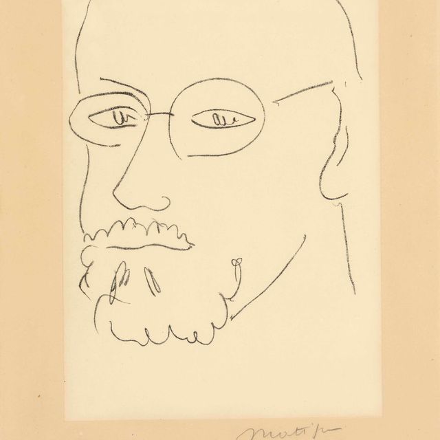 Henri Matisse — Автопортрет из трех четвертинок
