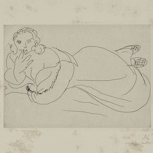 Henri Matisse — Молодая женщина в репозитории