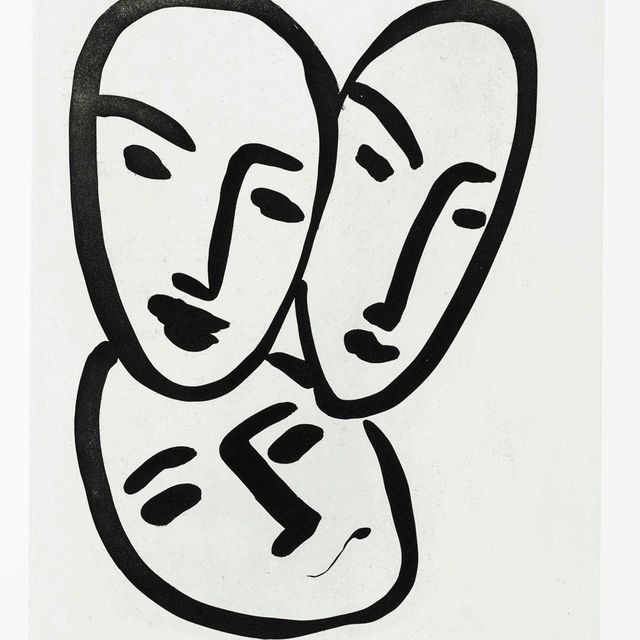 Henri Matisse — Трое наедине. Любовь : один отпечаток