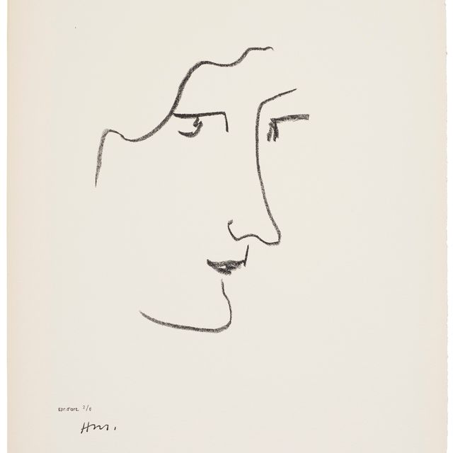 Henri Matisse — Портрет де Колетт