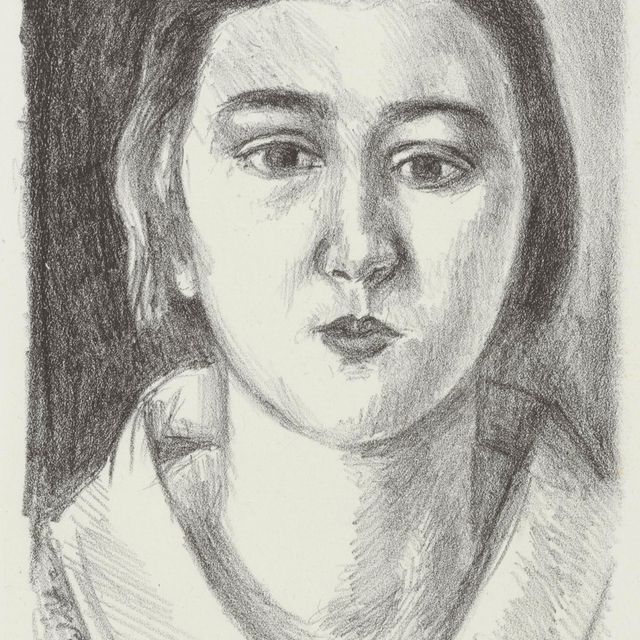 Henri Matisse — Молодая девушка с Коль д'Ориг.