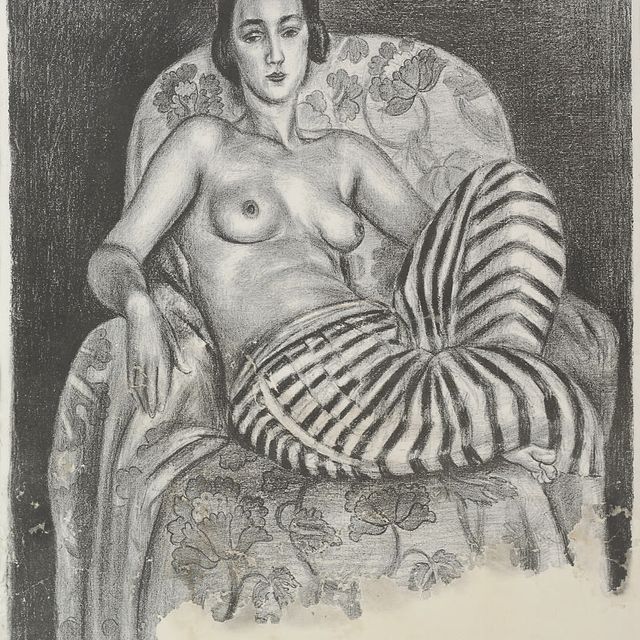 Henri Matisse — Великая одалиска в костюме баядерки (Д.-м. 455)
