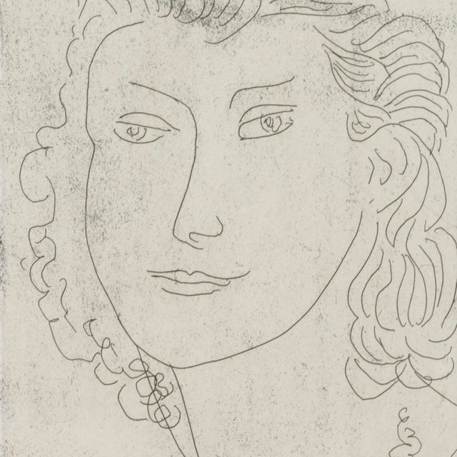 Henri Matisse — Визаж из трех четвертинок
