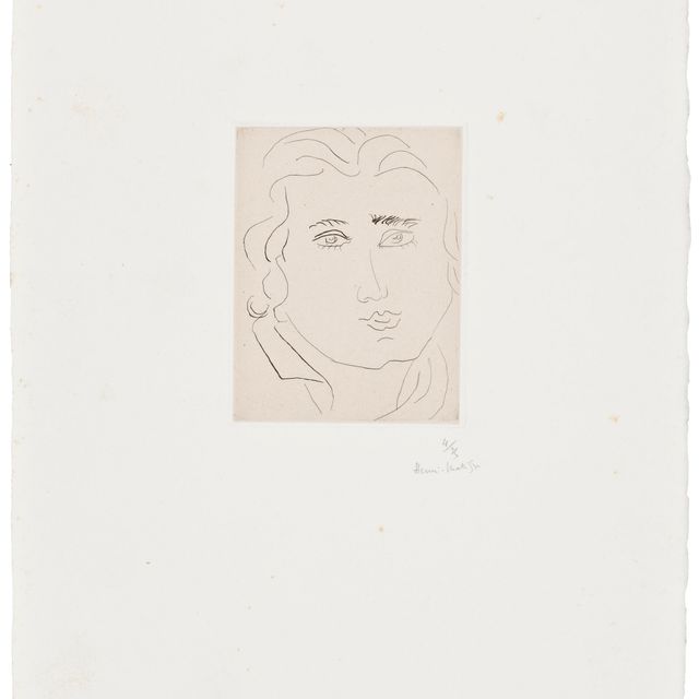 Henri Matisse — Тет-а-тет молодых людей с прямоугольными источниками