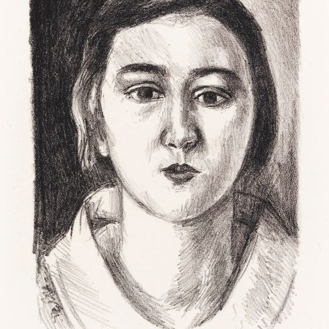 Henri Matisse — Молодая девушка у озера Органди (D. 428)