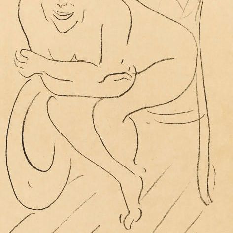 Henri Matisse — Кресло-качалка Nu au (Duthuit 410)