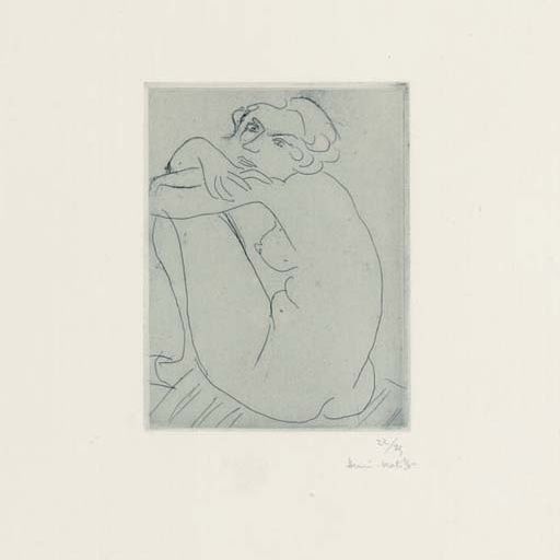Henri Matisse — Подставка для банкетки Rayée (D.-M. 209)