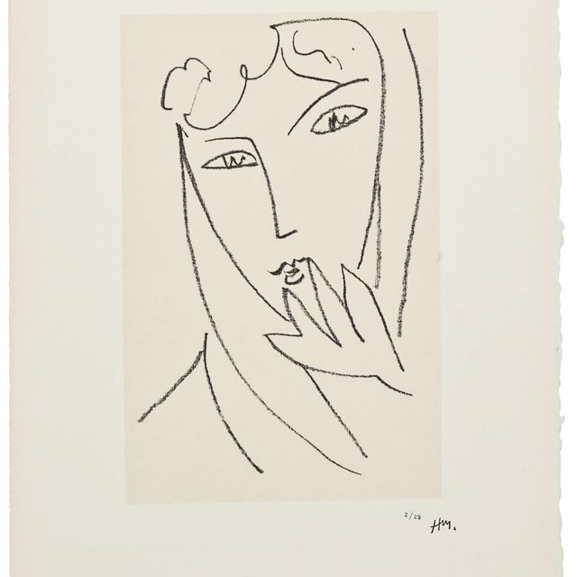 Henri Matisse — Молодая женщина в платке