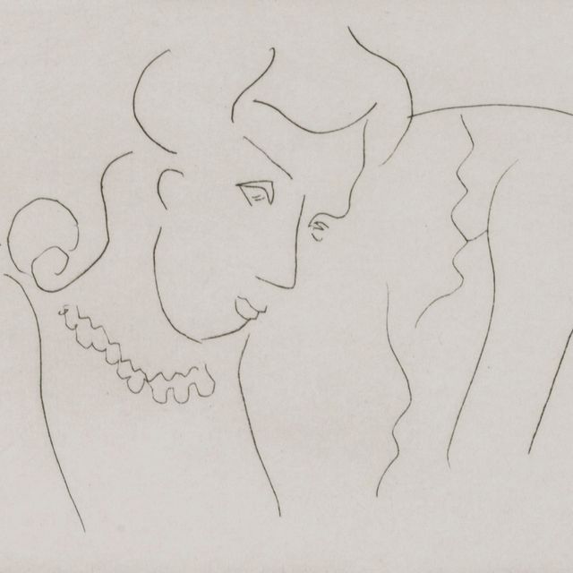 Henri Matisse — Молодая женщина в колье