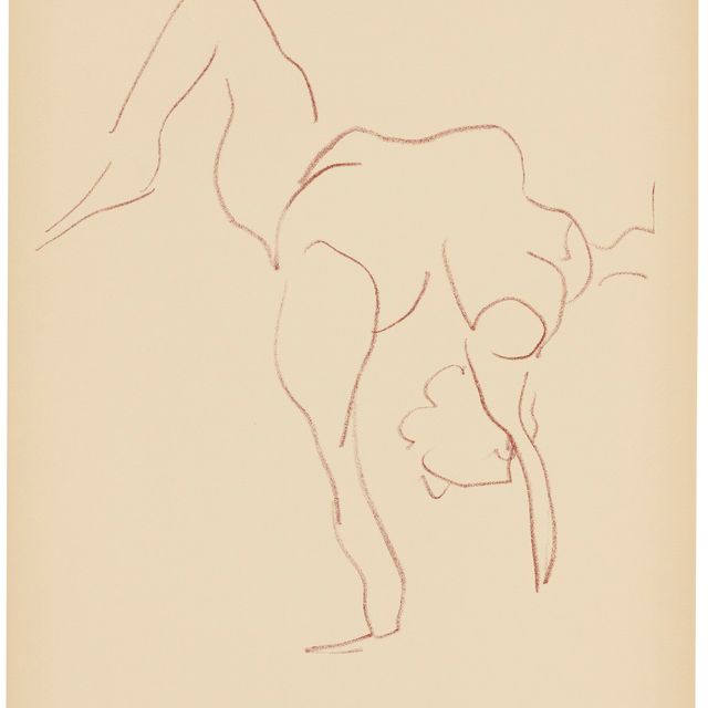 Henri Matisse — Одна тарелка, от: Танцовщицы-акробатки