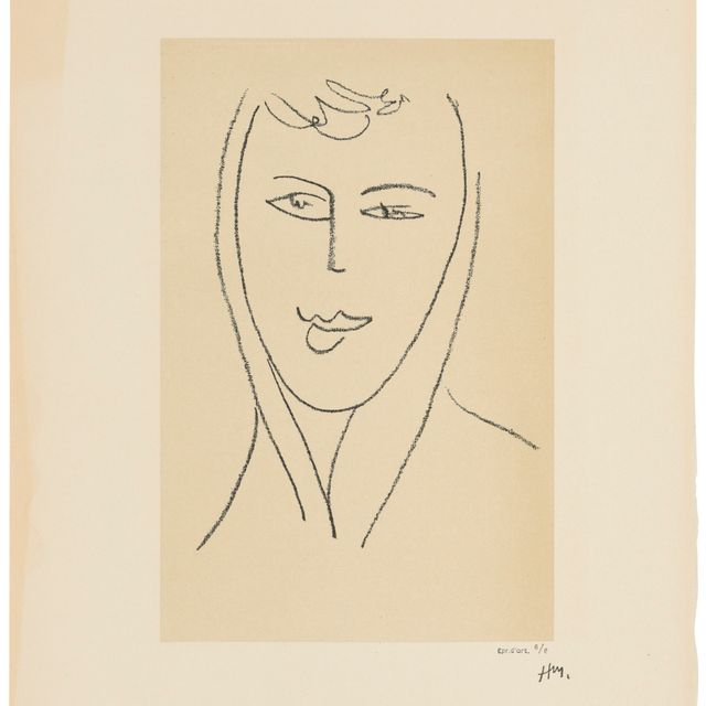 Henri Matisse — Молодая женщина в платке