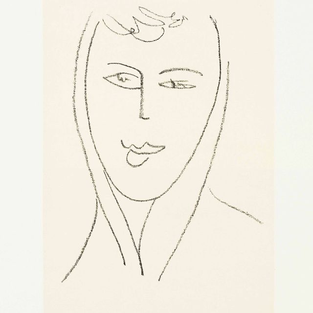 Henri Matisse — Молодая студентка : один принт