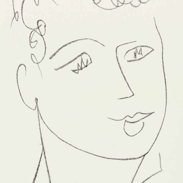 Henri Matisse — Молодая студентка : одна тарелка