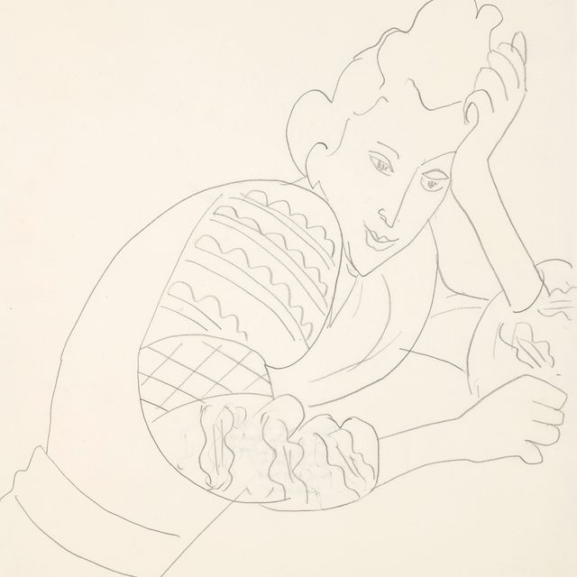 Henri Matisse — Наряд молодой женщины в стиле блузки roumaine