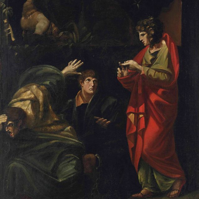 Henry Fuseli — Иосиф, толкующий сны пекаря и дворецкого фараона