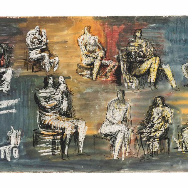 Henry Moore — Сидящие фигуры