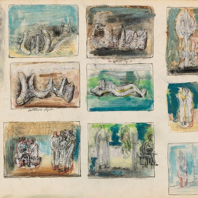 Henry Moore — Одиннадцать идей для скульптуры