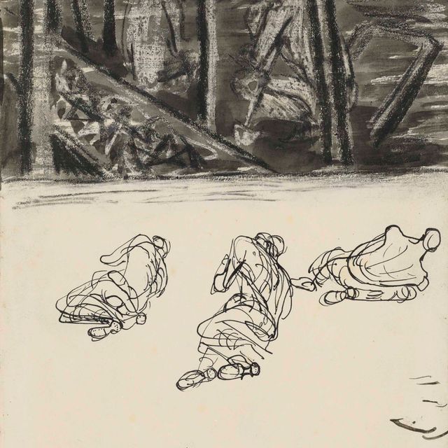 Henry Moore — Изучение фигур