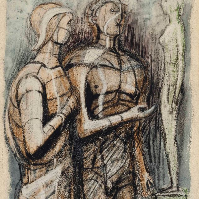 Henry Moore — Минерва, Прометей, Пандора