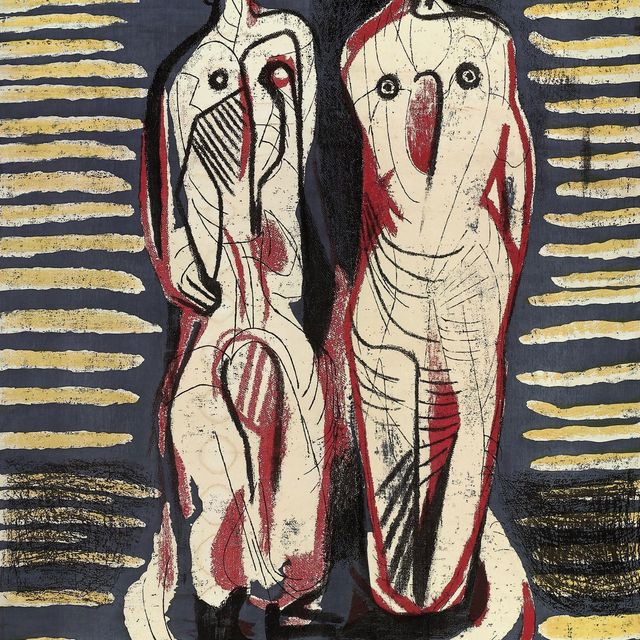Henry Moore — Две стоящие фигуры (Фонд Генри Мура, текст 20)