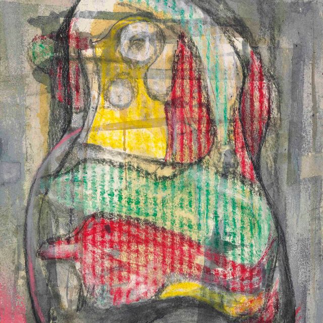 Henry Moore — Бюст женщины