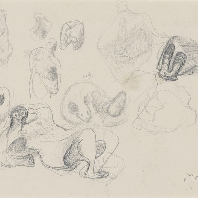 Henry Moore — Идеи для скульптуры