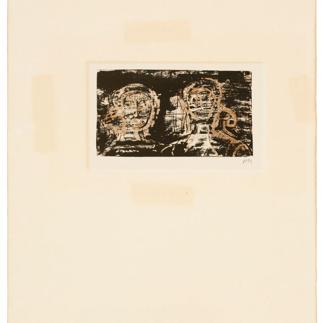 Henry Moore — Две головы, автор: La Poésie