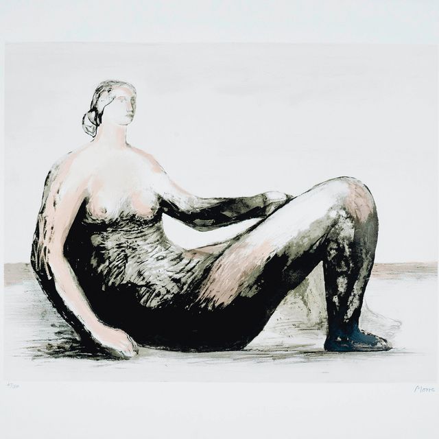 Henry Moore — Лежащая женщина IV (С. 594)