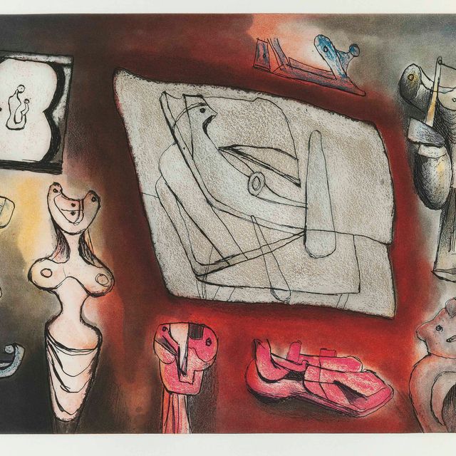 Henry Moore — Скульптурные идеи 7 (C. 586)