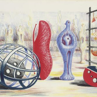 Henry Moore — Скульптурные объекты (Cramer 7)
