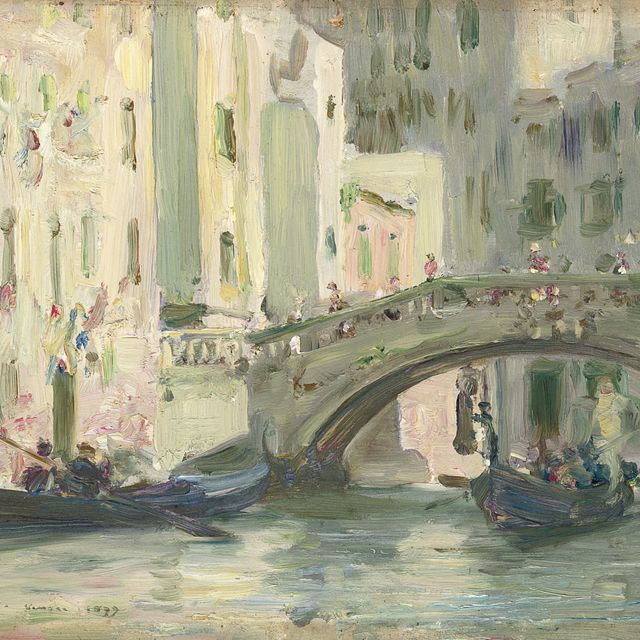 Henry Scott Tuke — Канал в Венеции