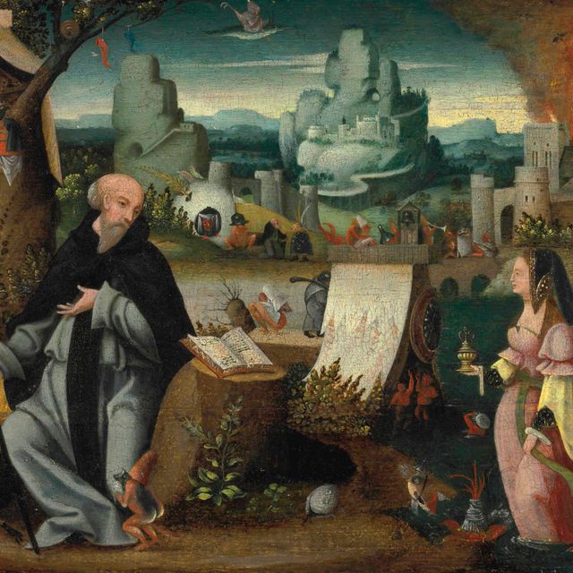 Hieronymus Bosch — Искушение святого Антония