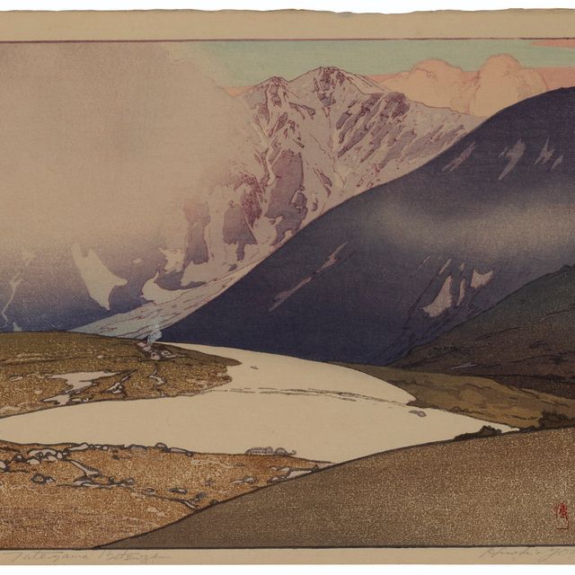 Hiroshi Yoshida — Татеяма Бецудзан