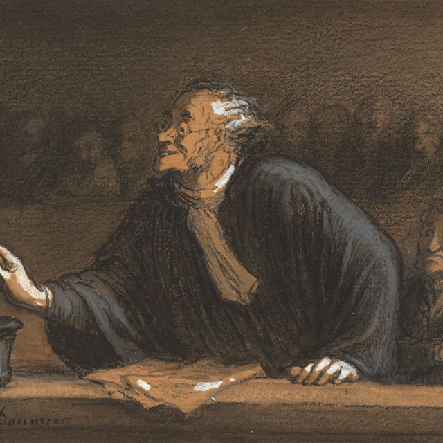 Honoré Daumier — Человек, способный к фехтованию