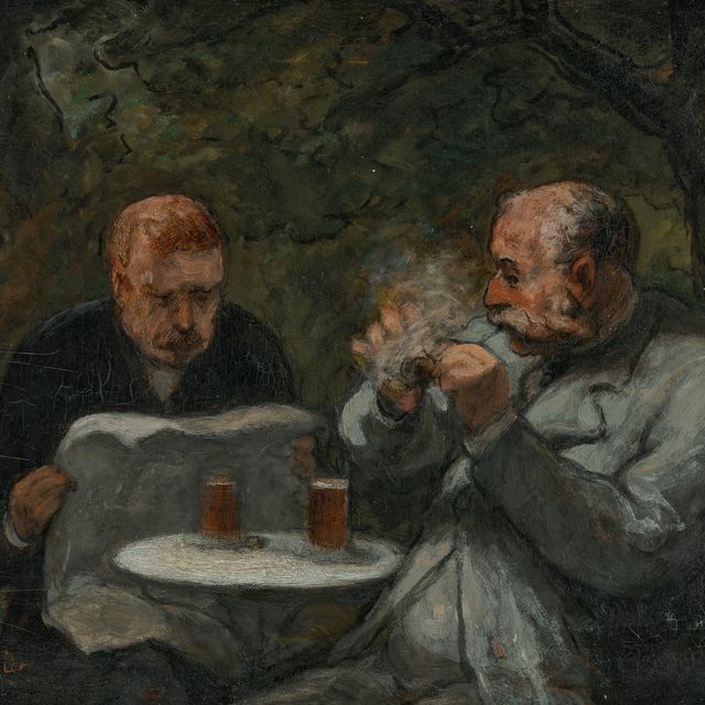 Honoré Daumier — Любители пива
