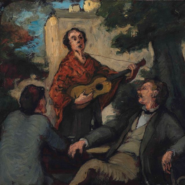 Honoré Daumier — Рут-волшебница