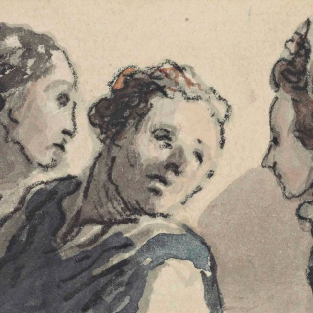 Honoré Daumier — Три персонажа в одном лице