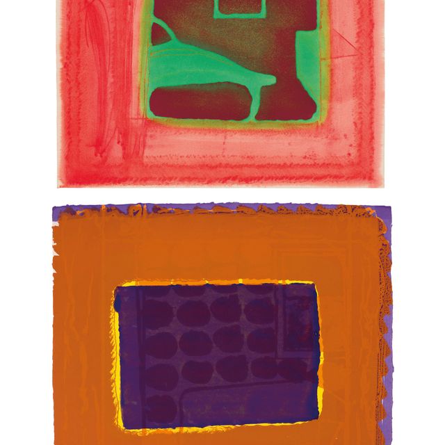Howard Hodgkin — Две гравюры художника