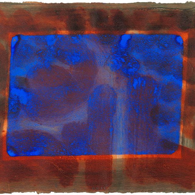 Howard Hodgkin — Синее Прислушивающееся Ухо