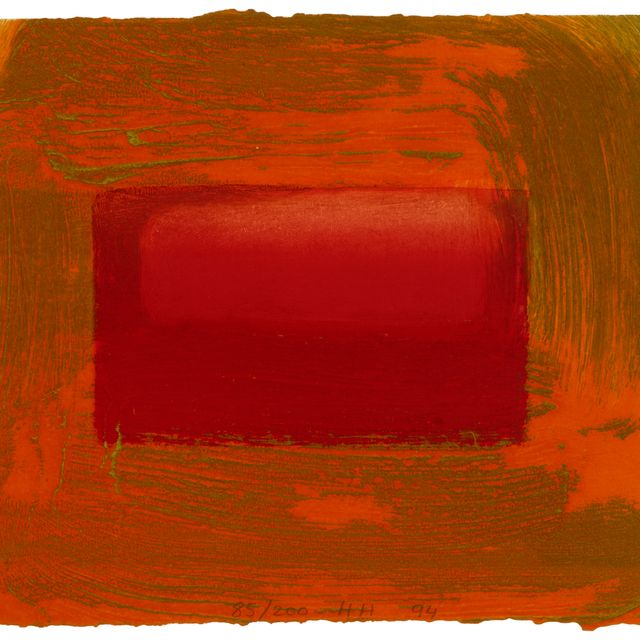 Howard Hodgkin — Красный принт