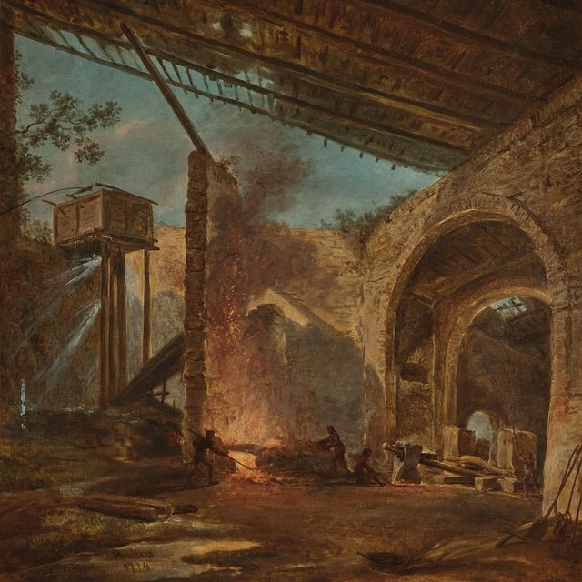 Hubert Robert — Мастер единой кузницы