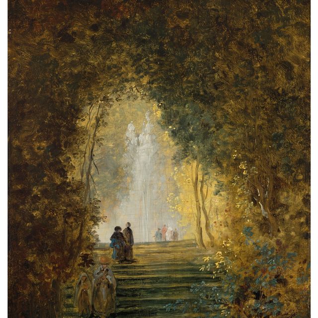 Hubert Robert — Набережная у моря