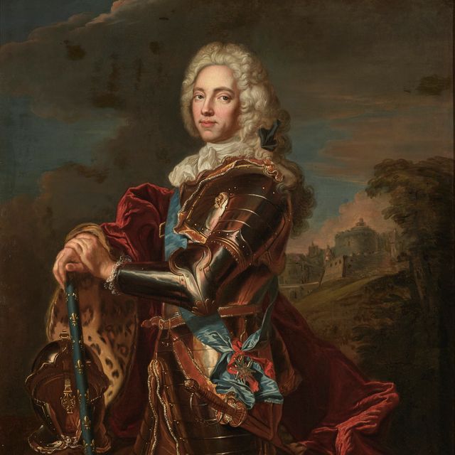 Hyacinthe Rigaud — Портрет Шарля-Луи-Огюста Фуке (1684-1761), маршала-герцога де Бель-Иль, Труа-Кварта, деванта крепости Мец